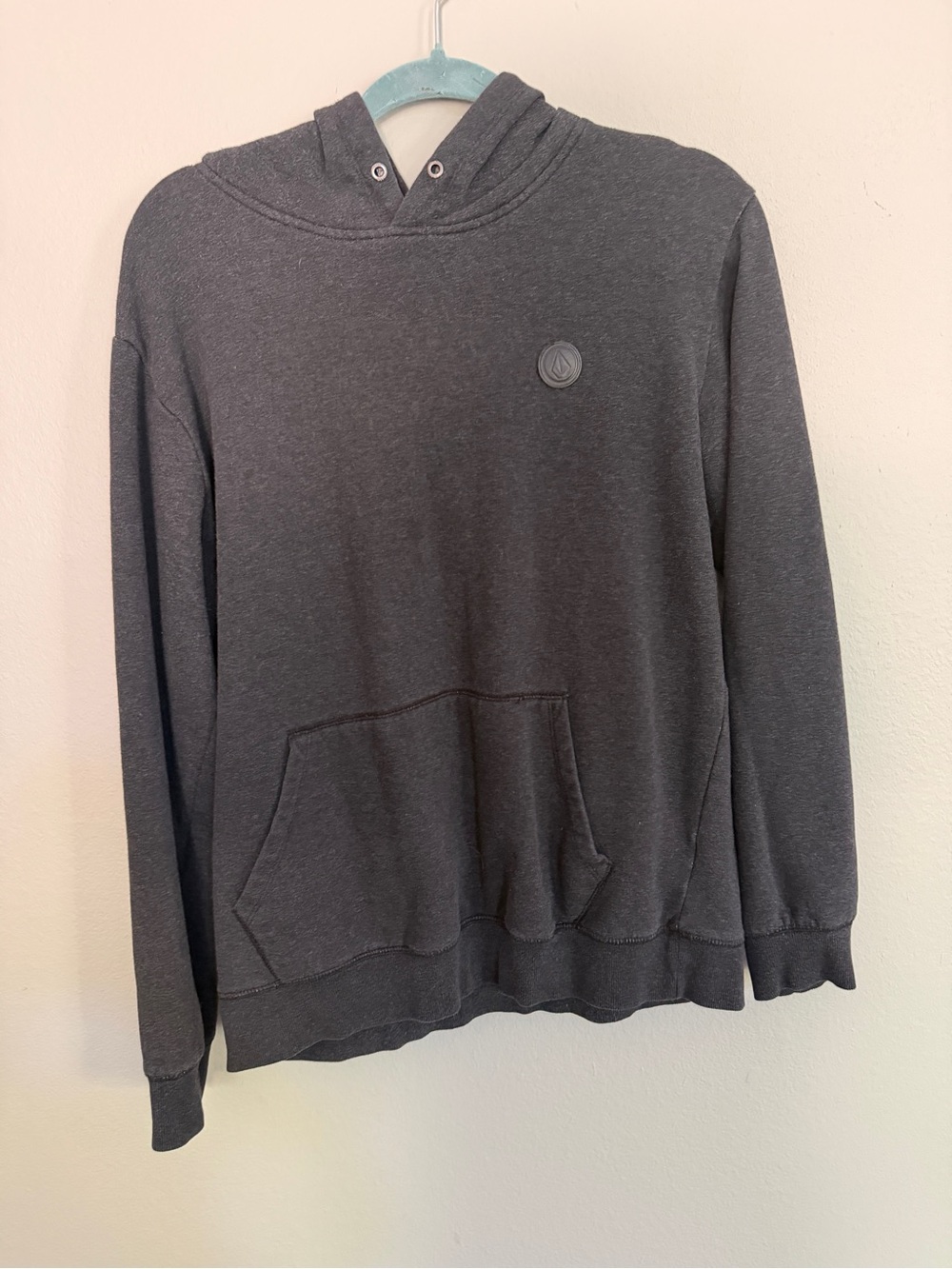 Volcom Charcoal Gray Pullover Hoodie